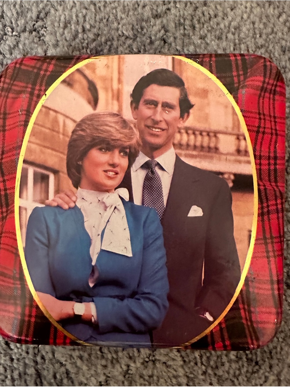 Vintage Walkers Shortbread Royal Wedding Tin 1981 Charles & Diana Collectible